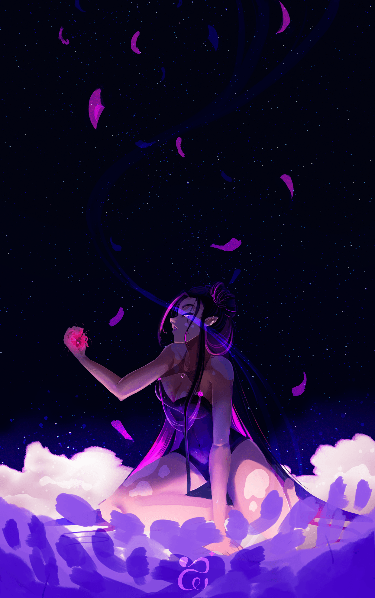 Minuit et le lycoris